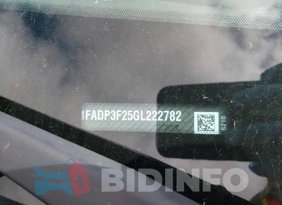 1FADP3F25GL222782 Photo# 10