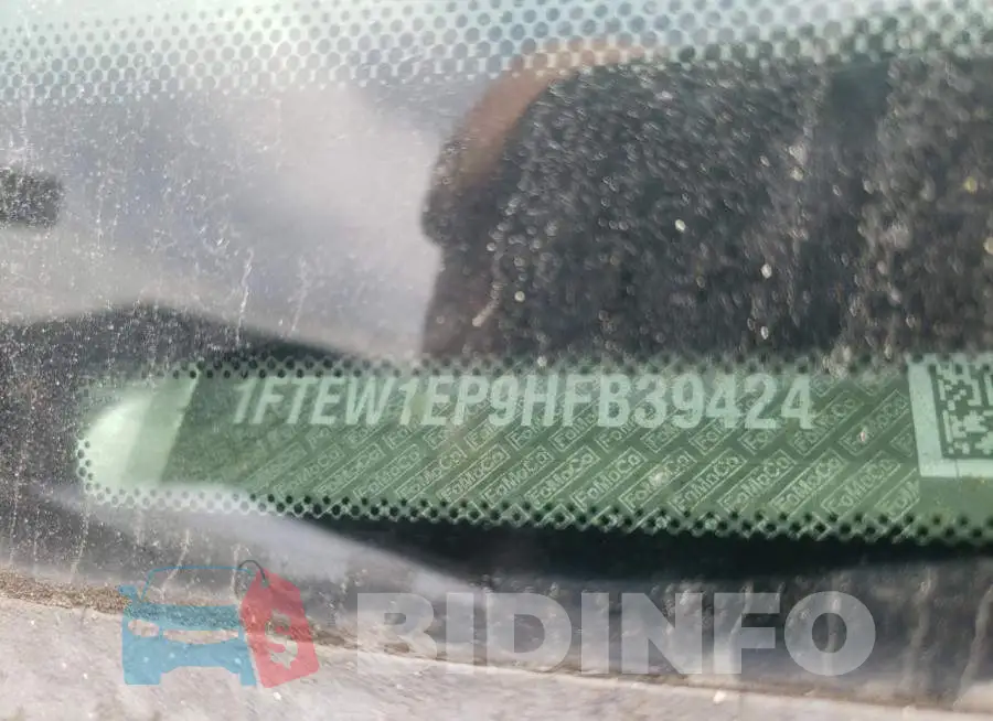 1FTEW1EP9HFB39424 Photo# 10