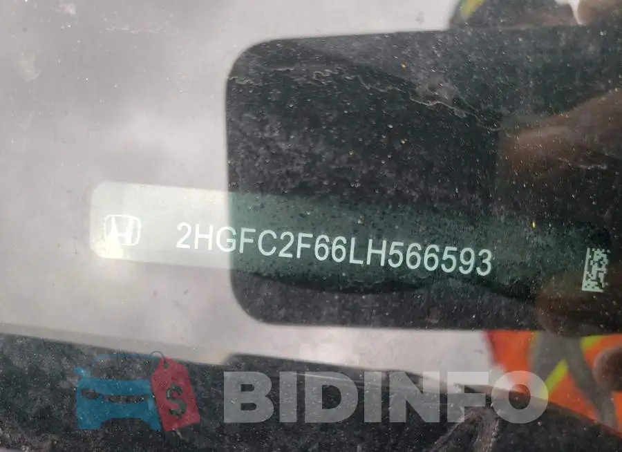 2HGFC2F66LH566593 Photo# 10