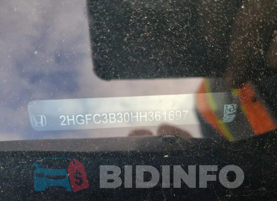 2HGFC3B30HH361697 Photo# 10