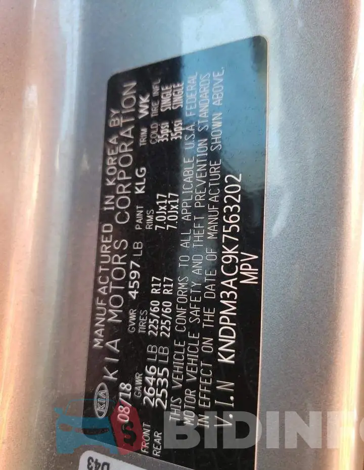 KNDPM3AC9K7563202 Photo# 10