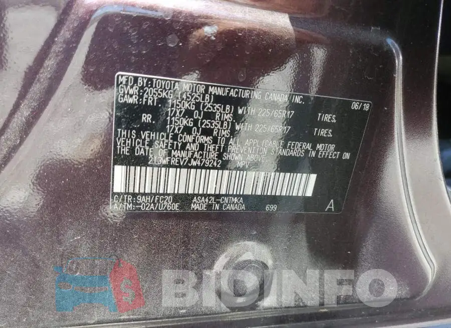 2T3WFREV7JW479242 Photo# 10