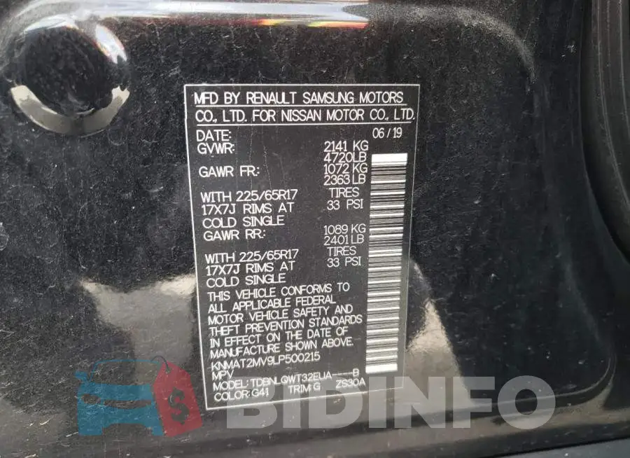 KNMAT2MV9LP500215 Photo# 10