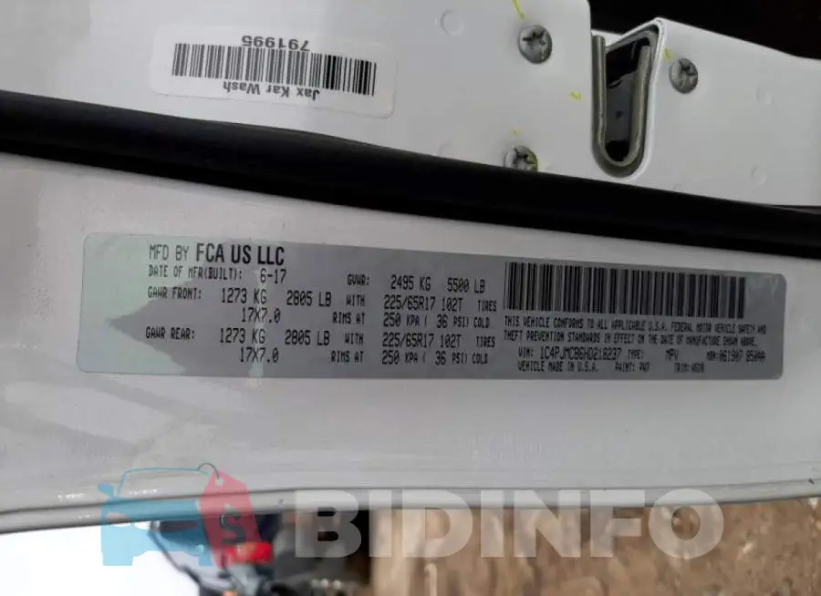 1C4PJMCB6HD218237 Photo# 10