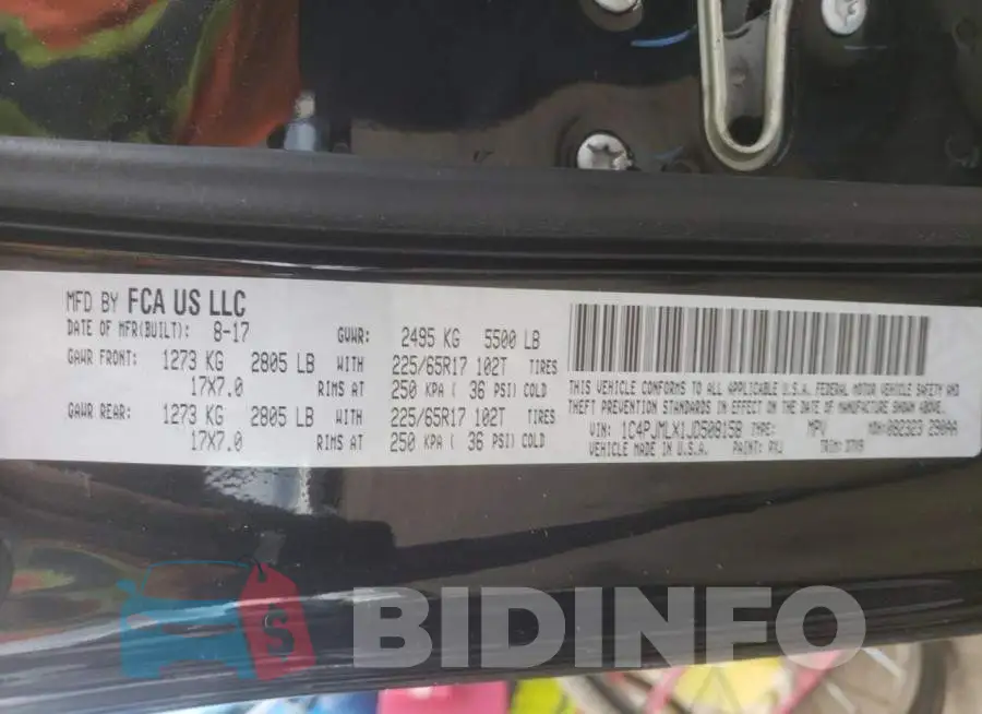 1C4PJMLX1JD508158 Photo# 10