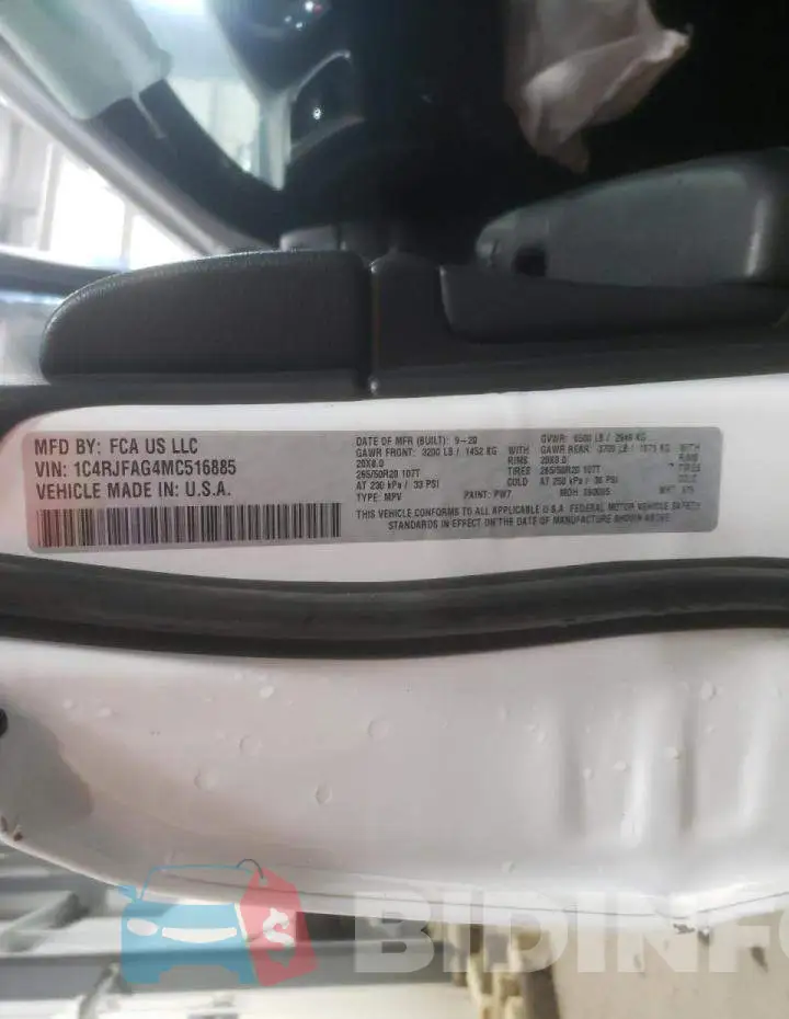 1C4RJFAG4MC516885 Photo# 10