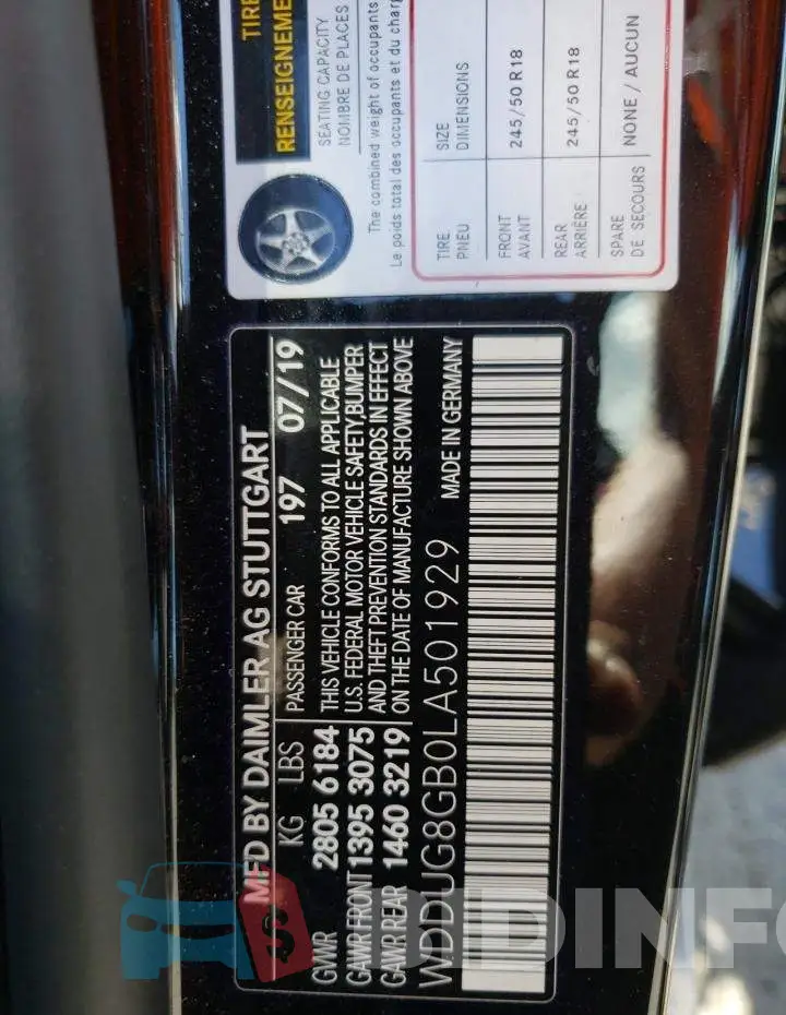 WDDUG8GB0LA501929 Photo# 10