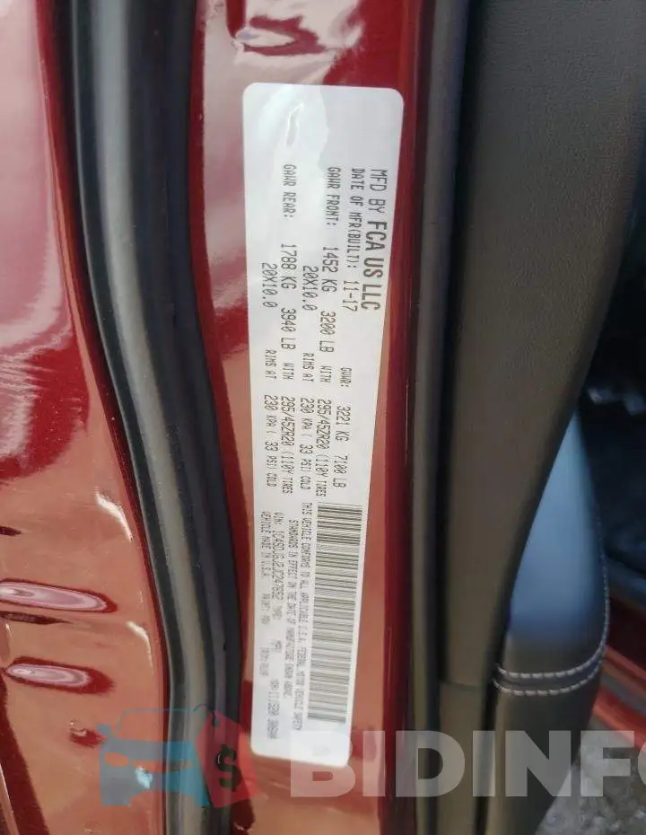 1C4SDJGJ2JC247652 Photo# 10