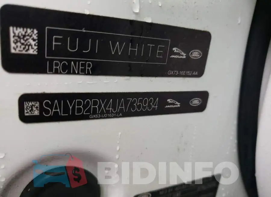 SALYB2RX4JA735934 Photo# 10