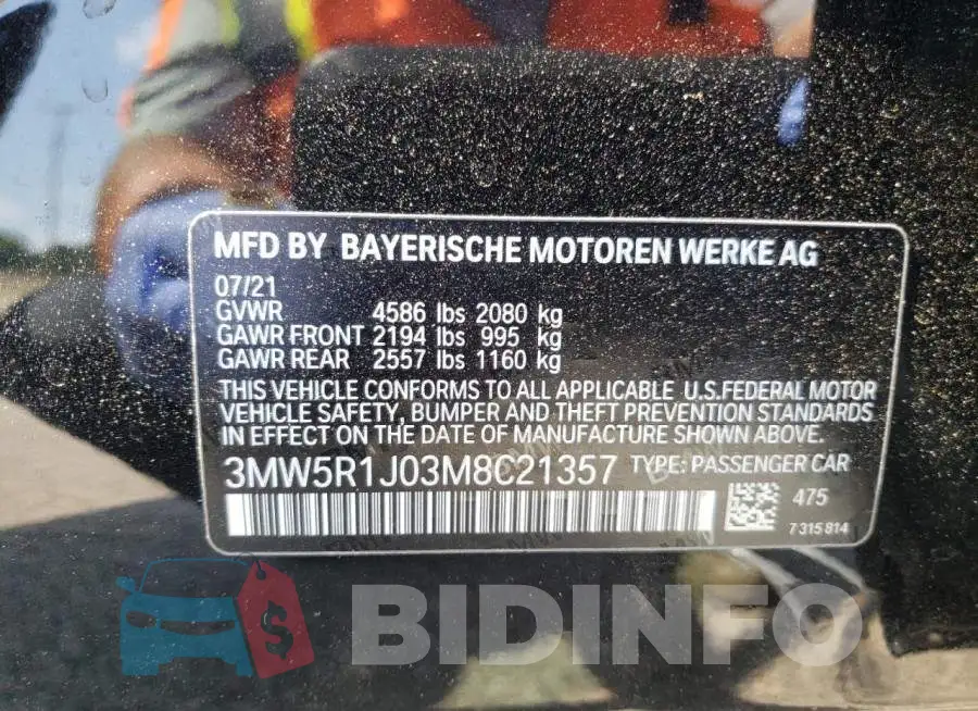 3MW5R1J03M8C21357 Photo# 10