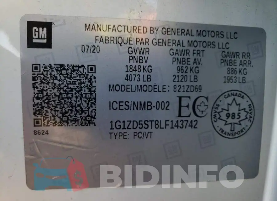 1G1ZD5ST8LF143742 Photo# 10