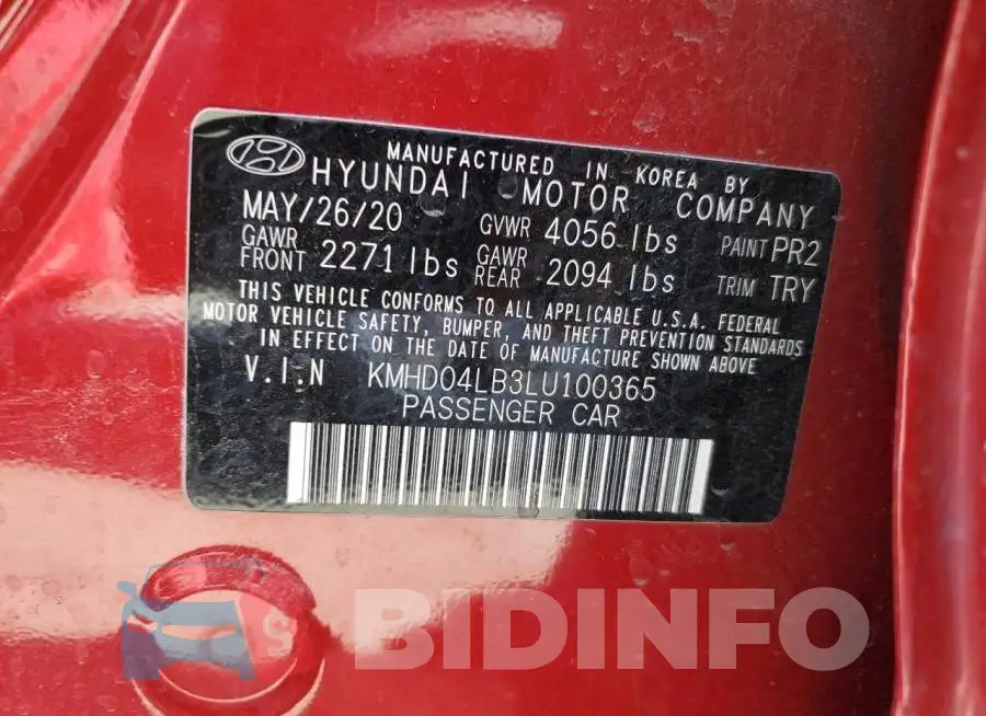 KMHD04LB3LU100365 Photo# 10