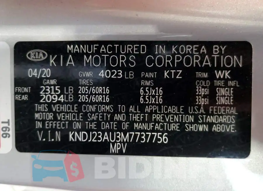 KNDJ23AU3M7737756 Photo# 10
