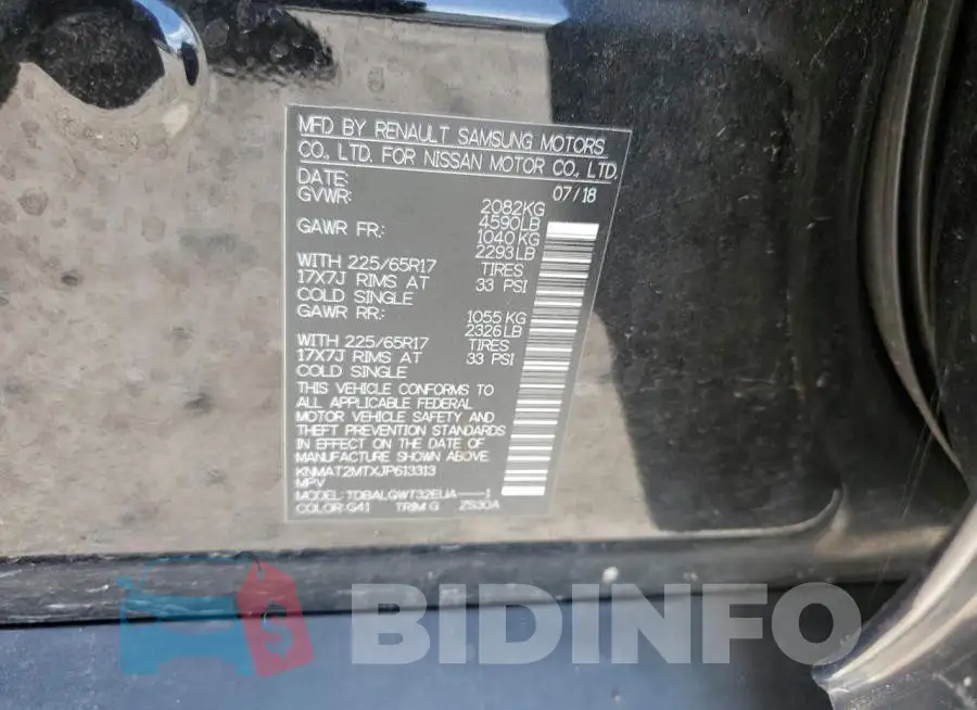 KNMAT2MTXJP613313 Photo# 10