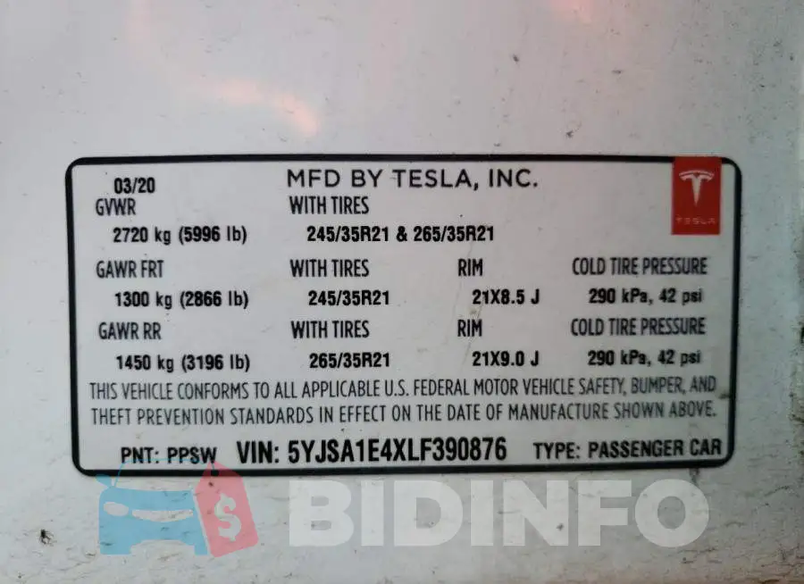5YJSA1E4XLF390876 Photo# 10