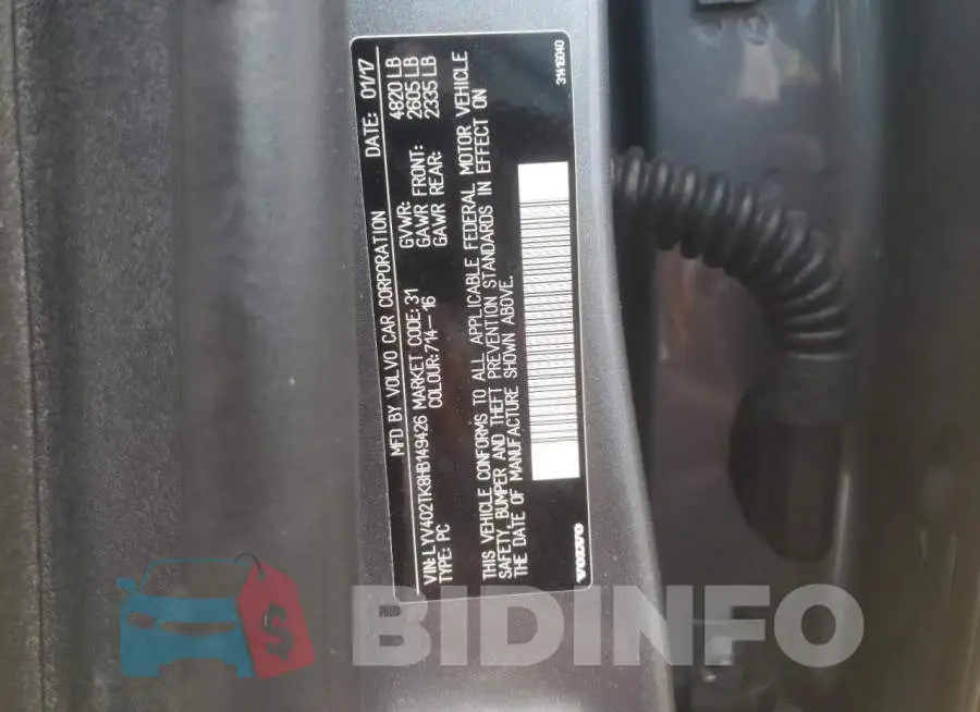 LYV402TK8HB149426 Photo# 10