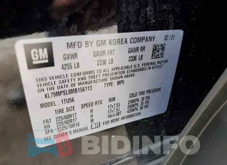 KL79MPSL8MB156113 Photo# 10