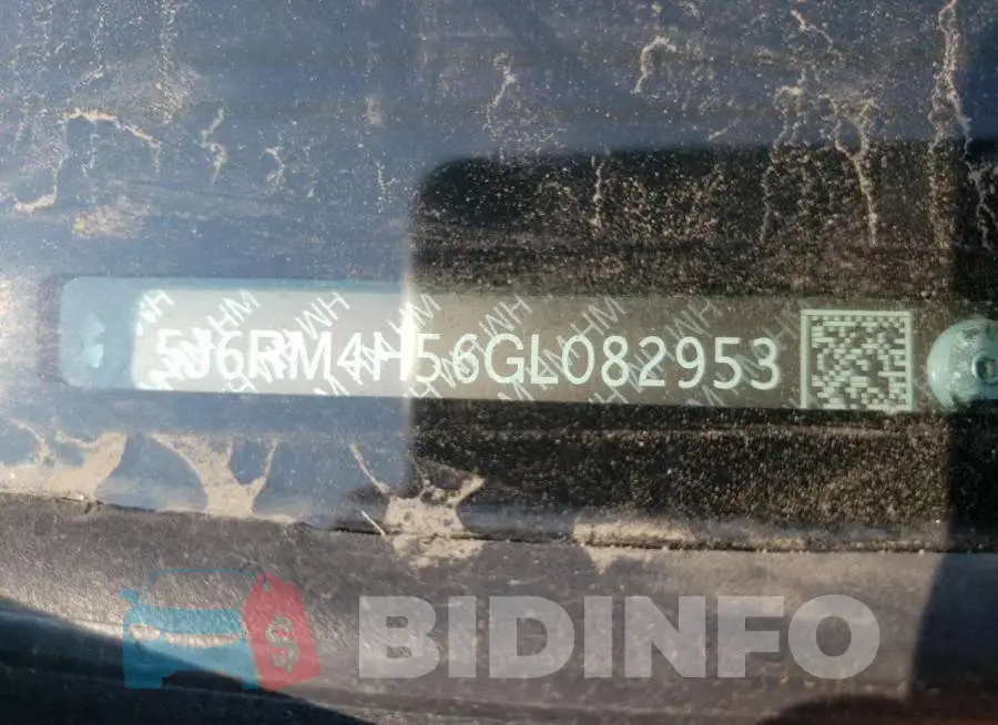 5J6RM4H56GL082953 Photo# 10