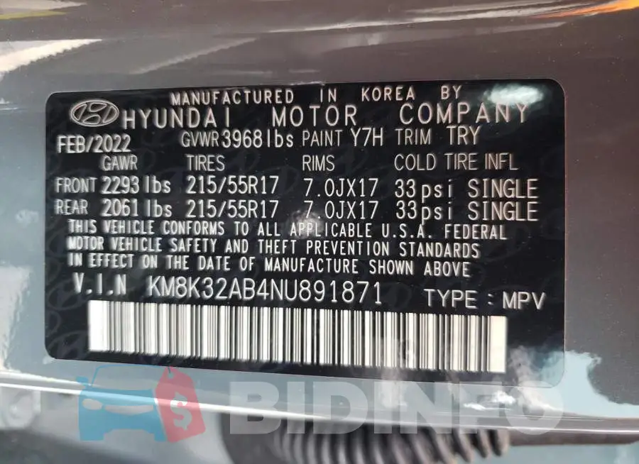 KM8K32AB4NU891871 Photo# 10
