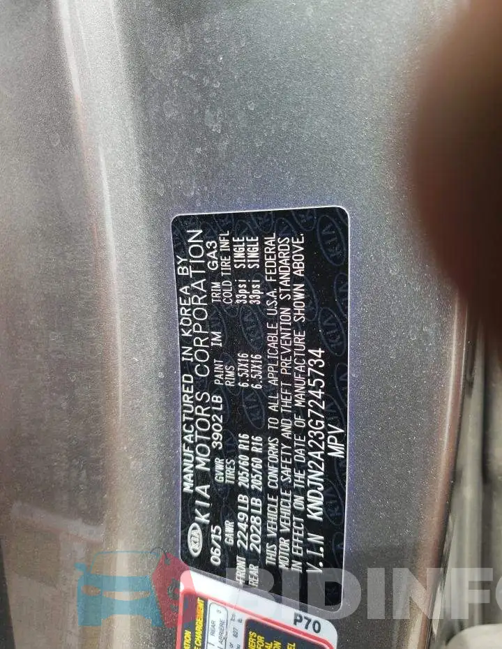 KNDJN2A23G7245734 Photo# 10