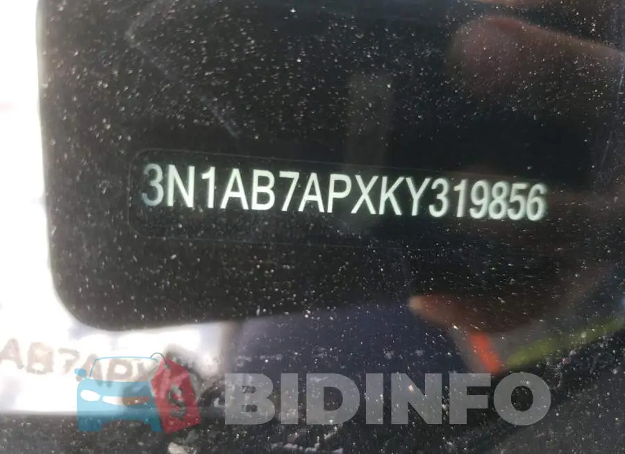 3N1AB7APXKY319856 Photo# 10
