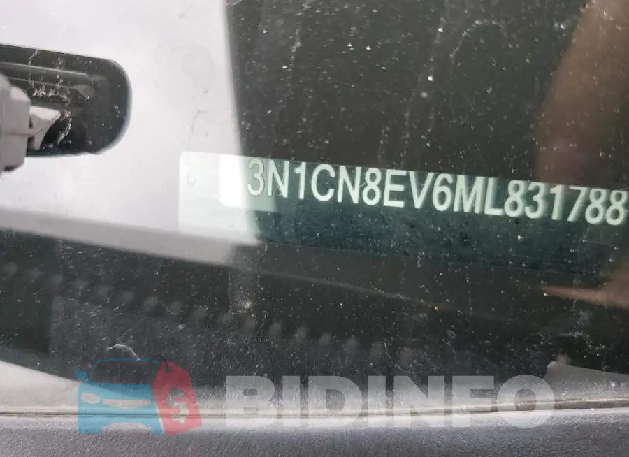 3N1CN8EV6ML831788 Photo# 10
