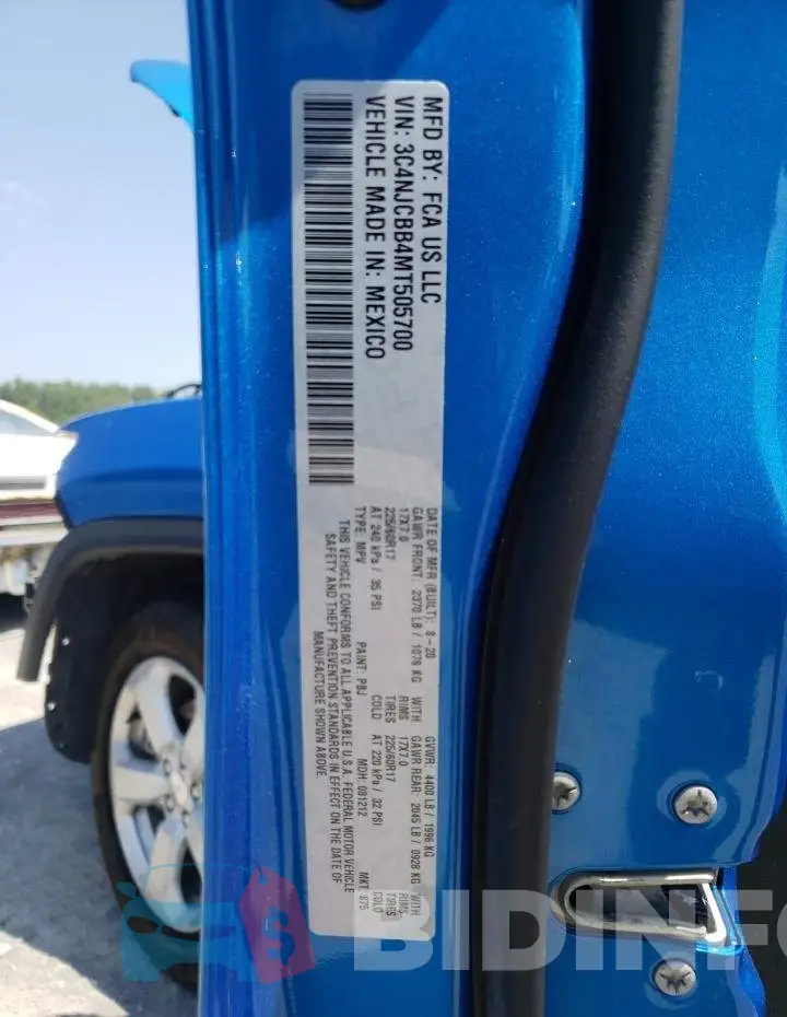 3C4NJCBB4MT505700 Photo# 10