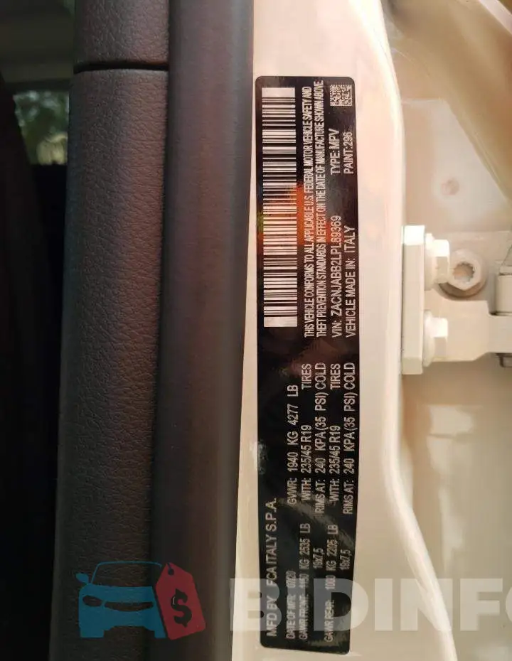ZACNJABB2LPL89369 Photo# 10