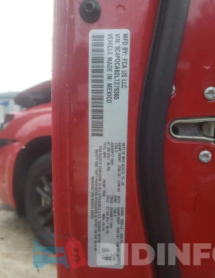 3C4PDCAB2LT279365 Photo# 10