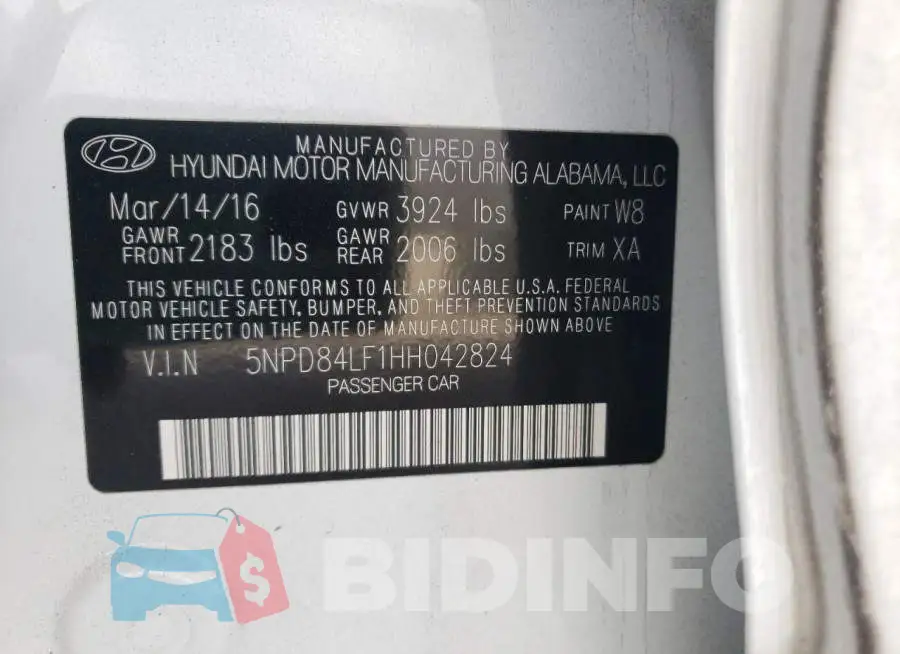 5NPD84LF1HH042824 Photo# 10