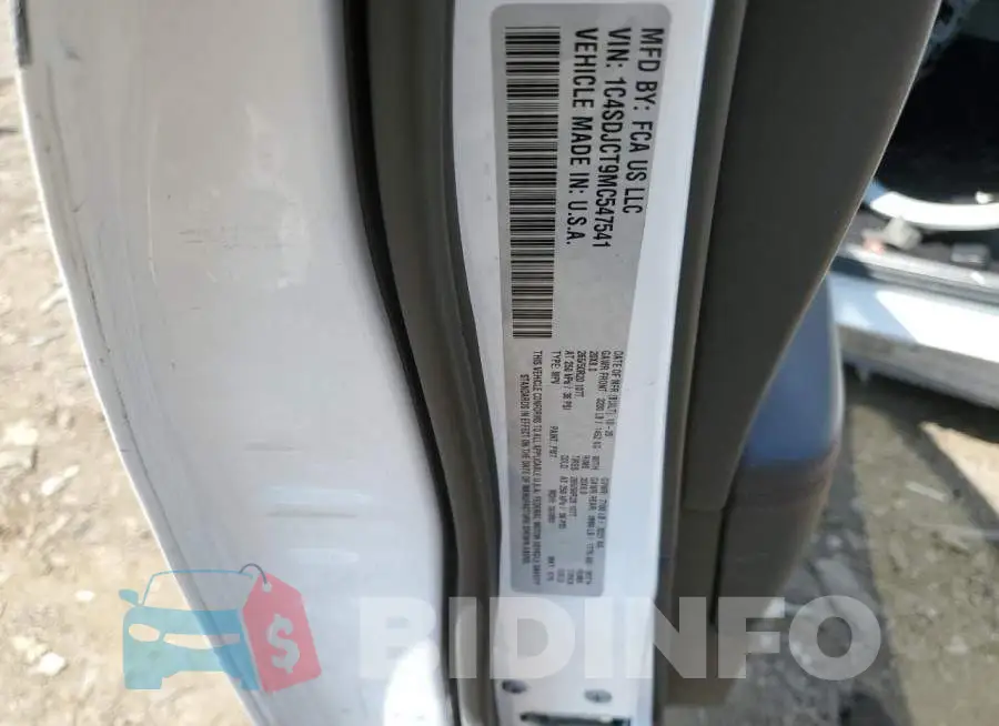1C4SDJCT9MC547541 Photo# 10