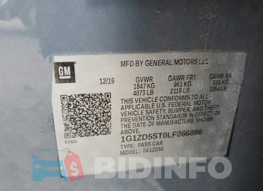 1G1ZD5ST0LF066896 Photo# 10