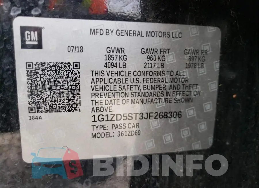 1G1ZD5ST3JF268306 Photo# 10