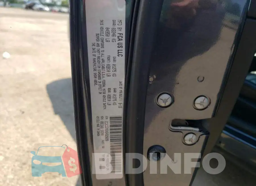 2C3CDZAGXGH329896 Photo# 10