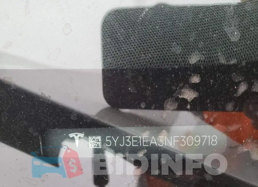 5YJ3E1EA3NF309718 Photo# 10