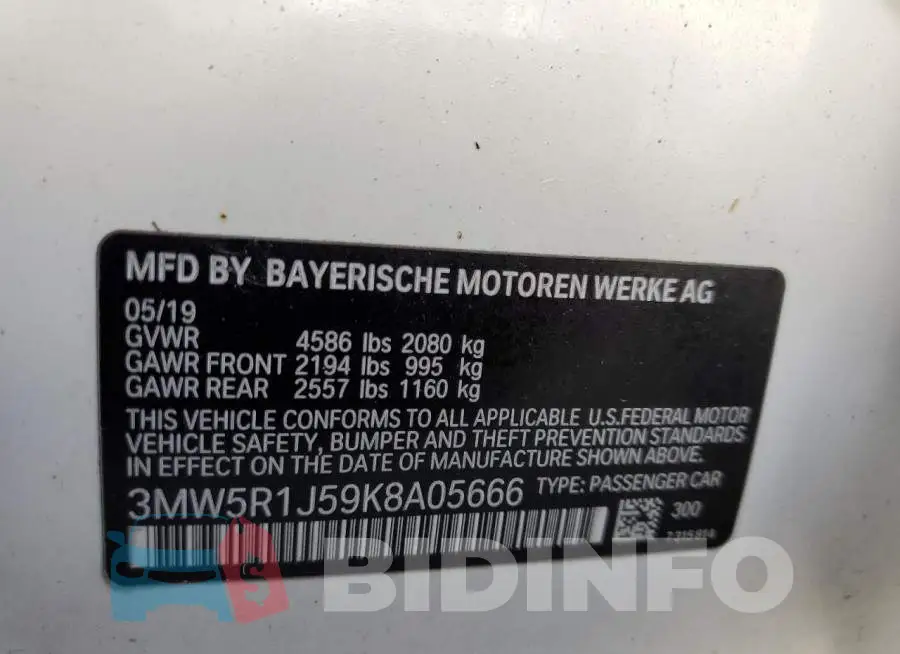 3MW5R1J59K8A05666 Photo# 10