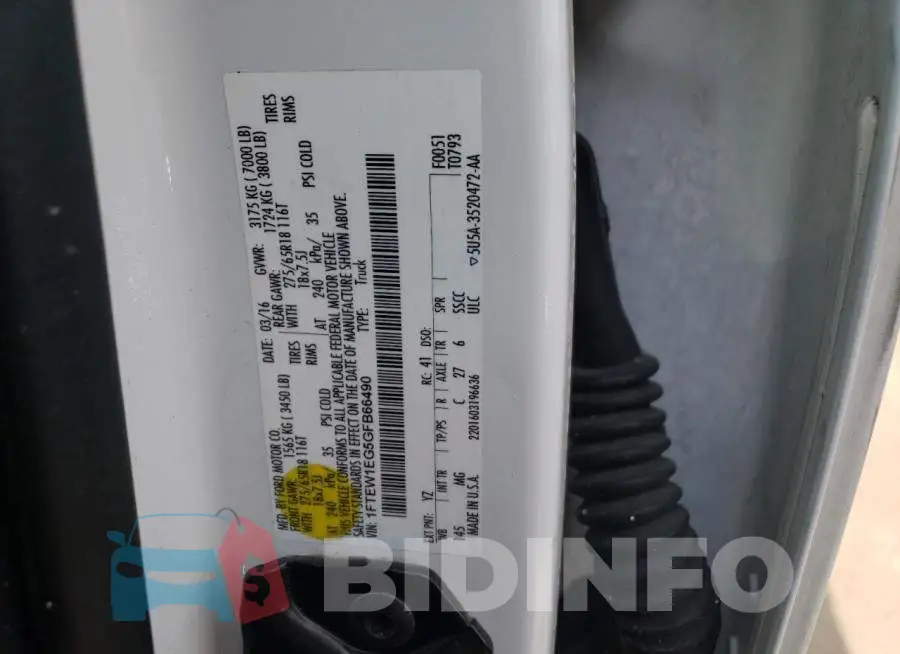 1FTEW1EG5GFB66490 Photo# 10