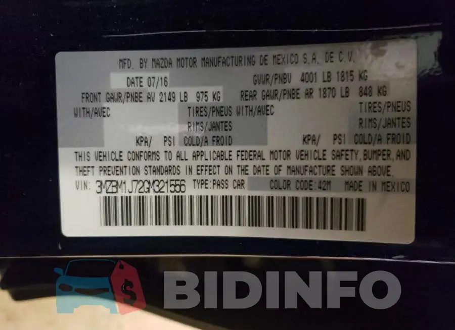 3MZBM1J72GM321556 Photo# 10
