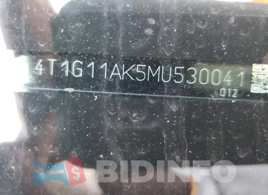 4T1G11AK5MU530041 Photo# 10