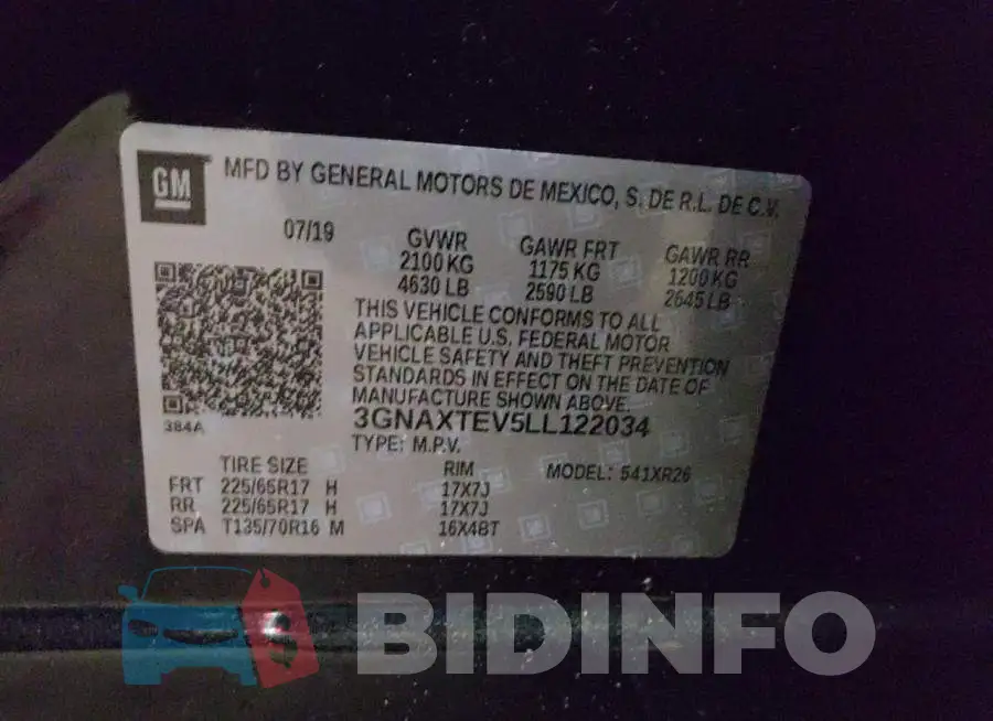 3GNAXTEV5LL122034 Photo# 10