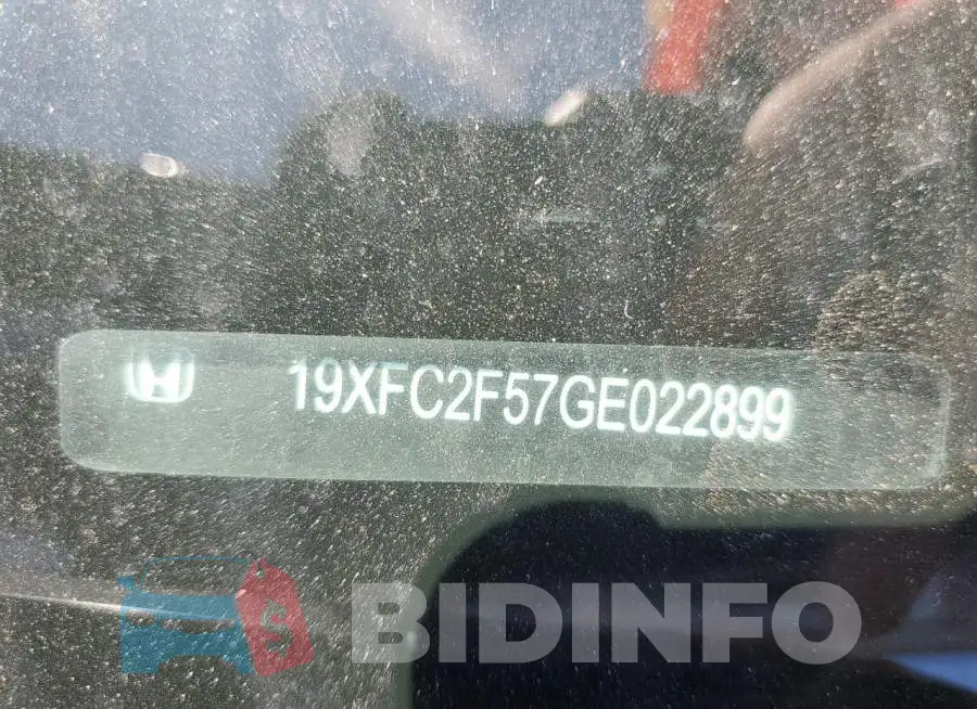 19XFC2F57GE022899 Photo# 10