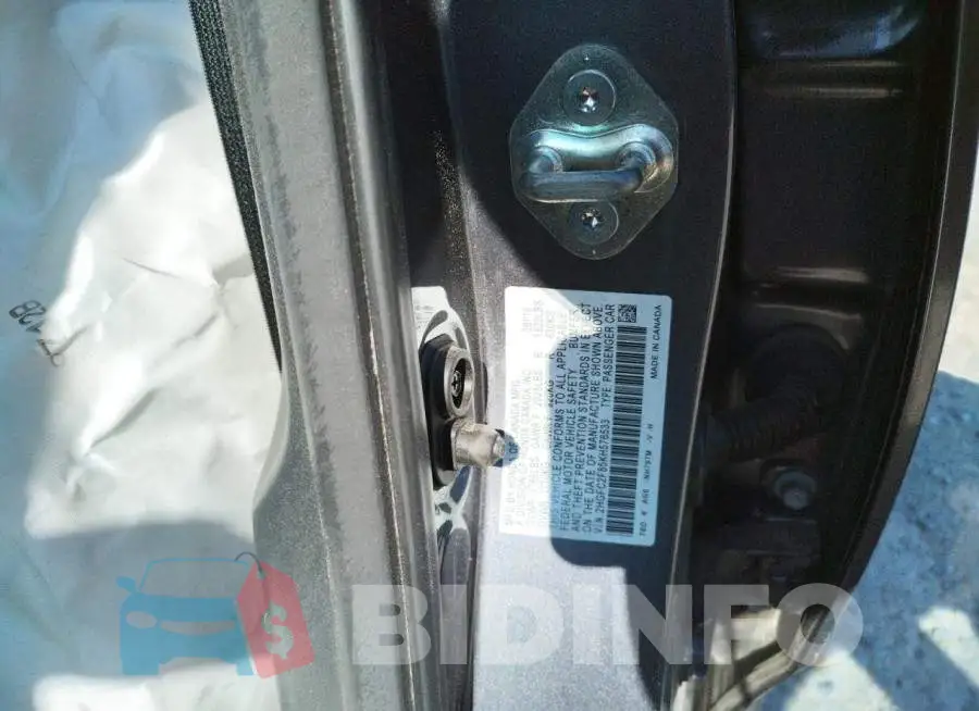 2HGFC2F85KH576533 Photo# 10