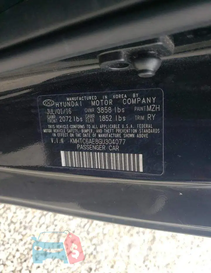KMHTC6AE8GU304077 Photo# 10