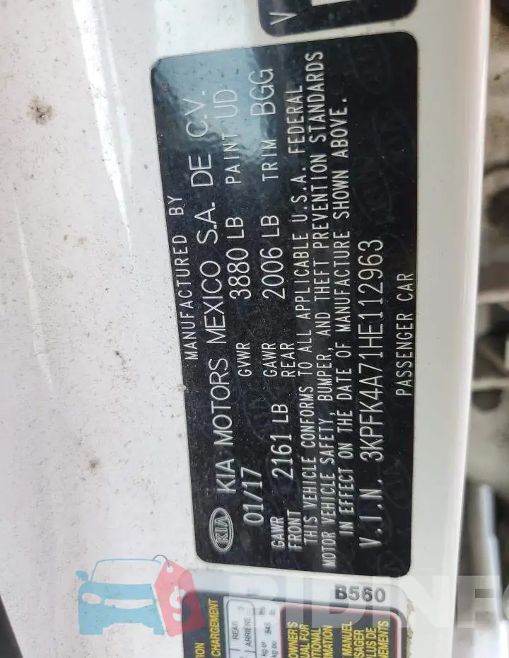 3KPFK4A71HE112963 Photo# 10