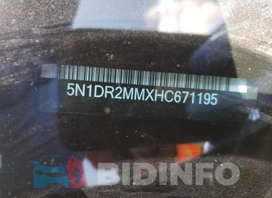 5N1DR2MMXHC671195 Photo# 10