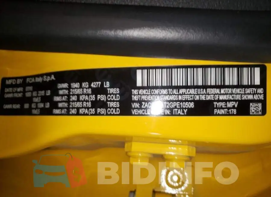 ZACCJAAT2GPE10506 Photo# 10