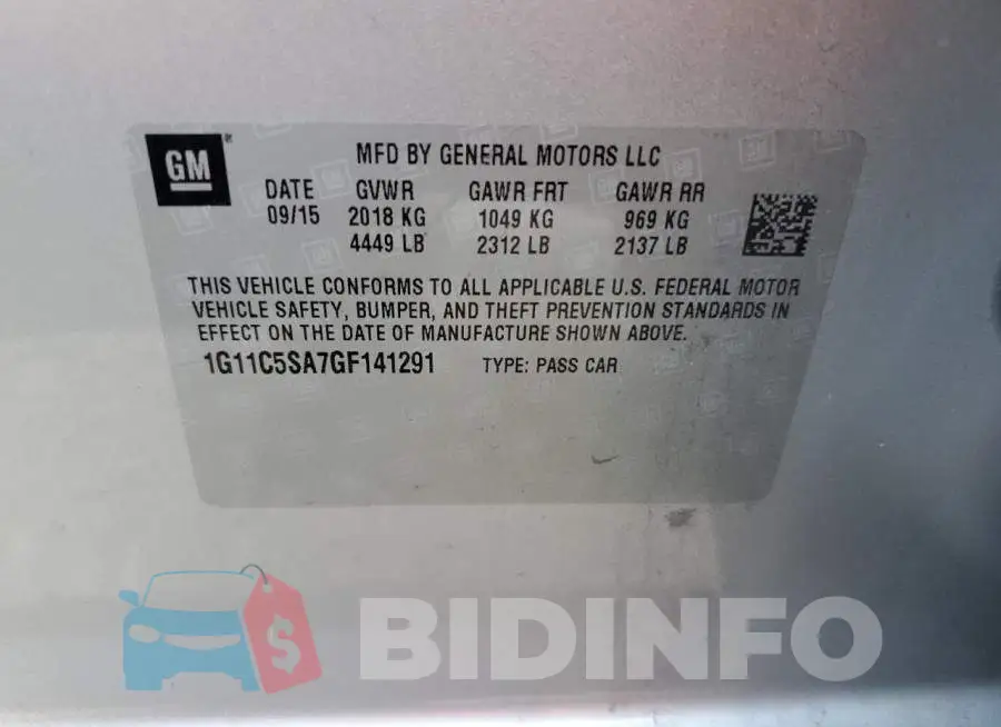1G11C5SA7GF141291 Photo# 10