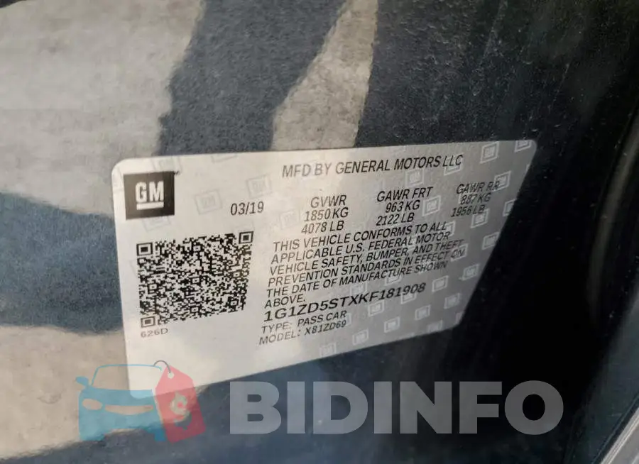1G1ZD5STXKF181908 Photo# 10