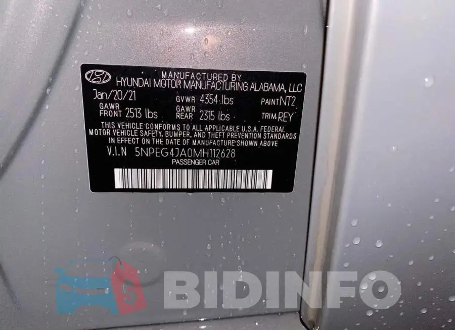 5NPEG4JA0MH112628 Photo# 10