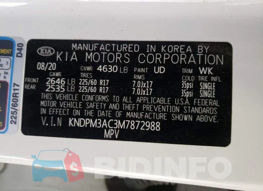 KNDPM3AC3M7872988 Photo# 10
